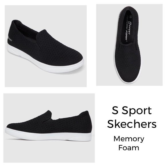 s sport by skechers black